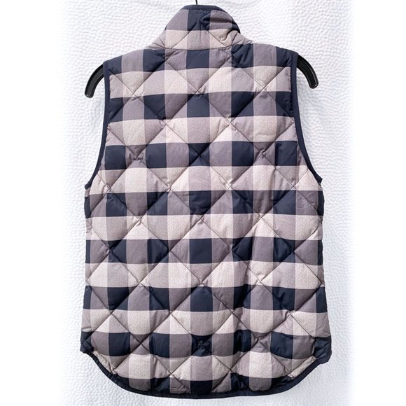 J. Crew Quilted Plaid Vest - Picture 2 of 5